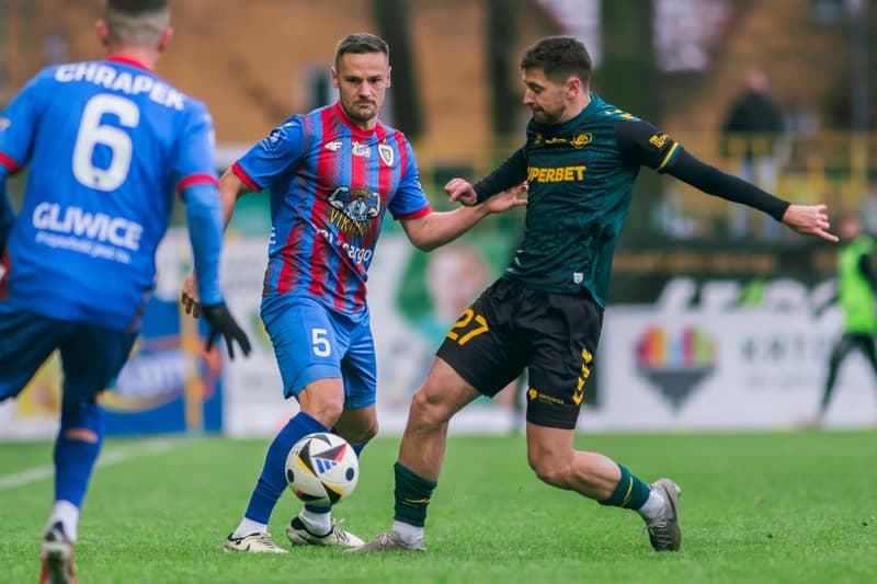 Football. PKO BP Ekstraklasa. GKS Katowice - Piast Gliwice. 16.02.2025