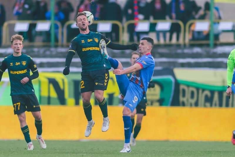 Football. PKO BP Ekstraklasa. GKS Katowice - Piast Gliwice. 16.02.2025