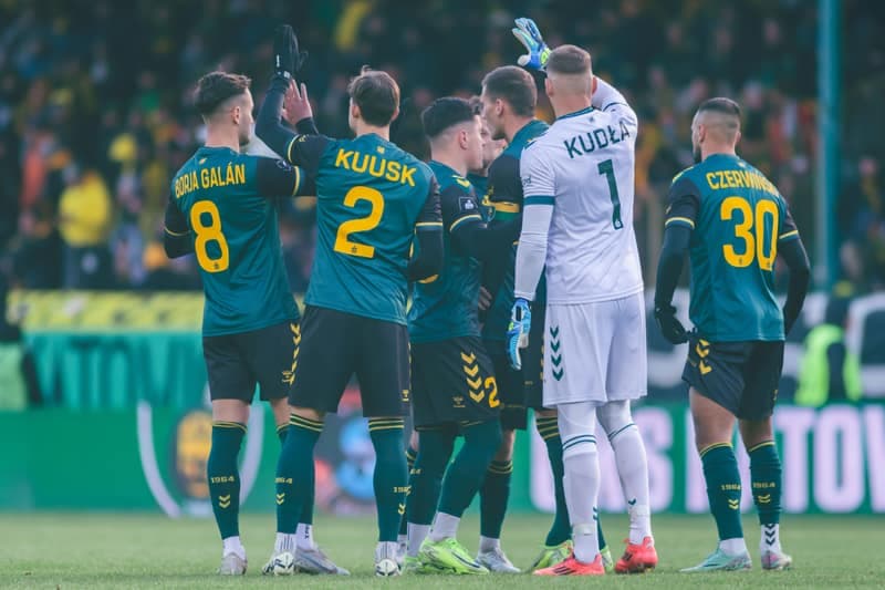 Football. PKO BP Ekstraklasa. GKS Katowice - Piast Gliwice. 16.02.2025