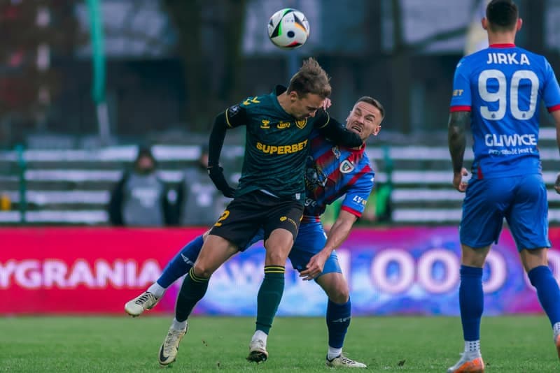 Football. PKO BP Ekstraklasa. GKS Katowice - Piast Gliwice. 16.02.2025