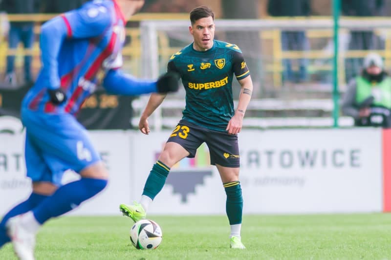 Football. PKO BP Ekstraklasa. GKS Katowice - Piast Gliwice. 16.02.2025