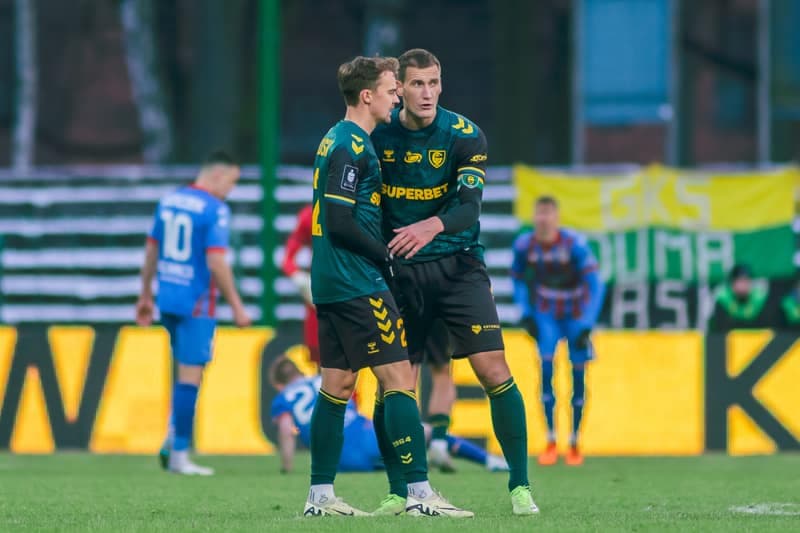 Football. PKO BP Ekstraklasa. GKS Katowice - Piast Gliwice. 16.02.2025
