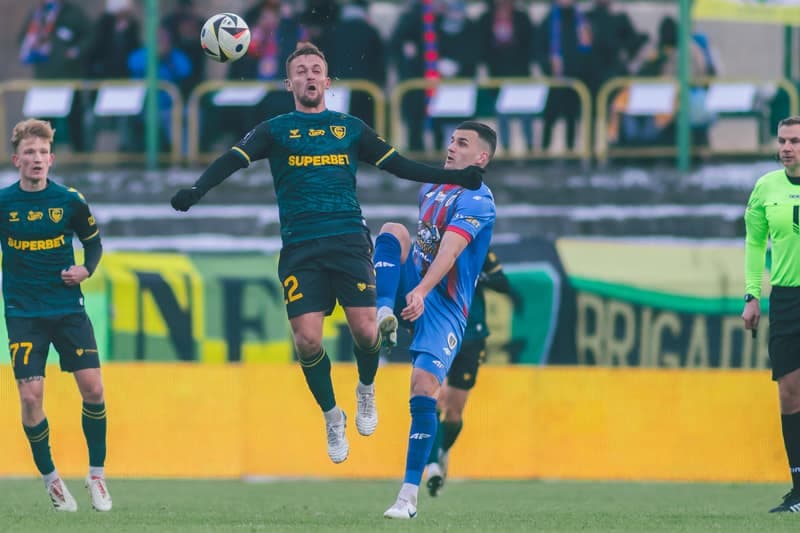 Football. PKO BP Ekstraklasa. GKS Katowice - Piast Gliwice. 16.02.2025