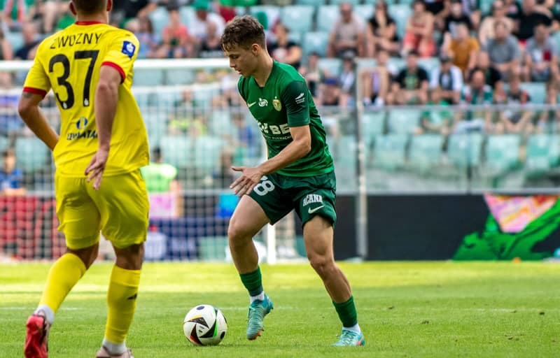 Football. PKO BP Ekstraklasa. Slask Wroclaw - Korona Kielce. 18.08.2024