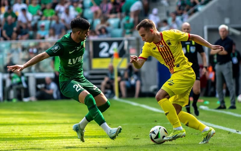 Football. PKO BP Ekstraklasa. Slask Wroclaw - Korona Kielce. 18.08.2024