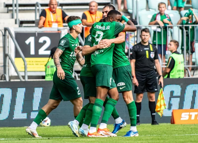 Football. PKO BP Ekstraklasa. Slask Wroclaw - Korona Kielce. 18.08.2024