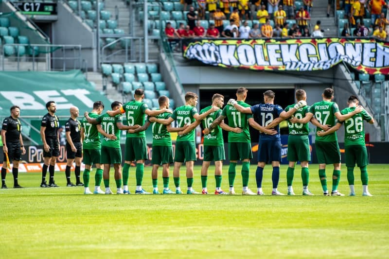 Football. PKO BP Ekstraklasa. Slask Wroclaw - Korona Kielce. 18.08.2024