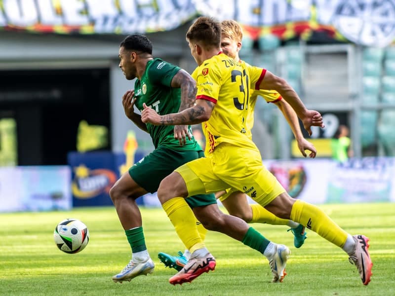 Football. PKO BP Ekstraklasa. Slask Wroclaw - Korona Kielce. 18.08.2024