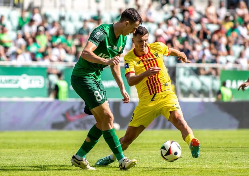 Football. PKO BP Ekstraklasa. Slask Wroclaw - Korona Kielce. 18.08.2024