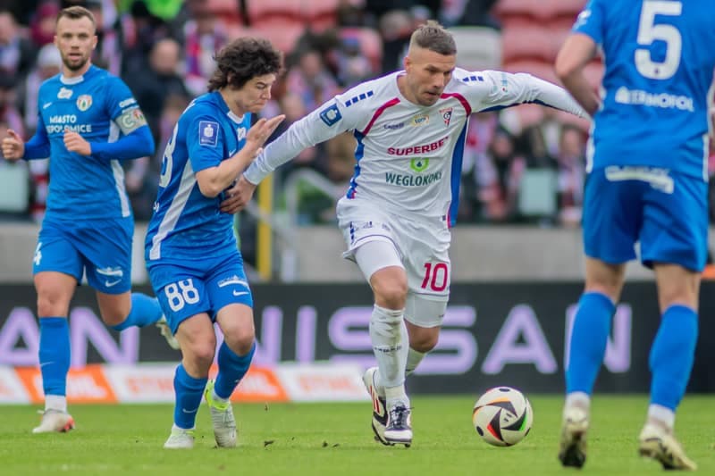 Football. PKO BP Ekstraklasa. Gornik Zabrze - Puszcza Niepolomice. 02.02.2025