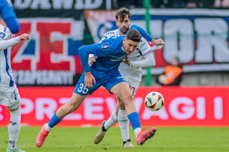 Football. PKO BP Ekstraklasa. Gornik Zabrze - Puszcza Niepolomice. 02.02.2025