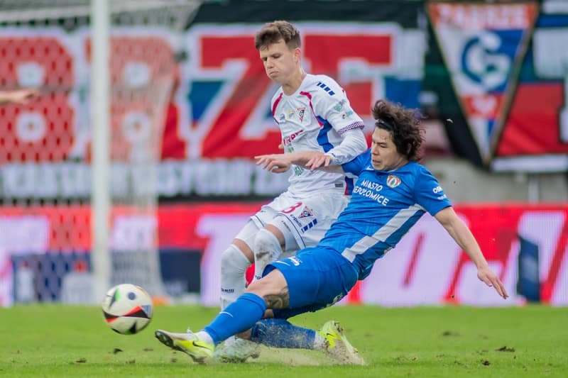 Football. PKO BP Ekstraklasa. Gornik Zabrze - Puszcza Niepolomice. 02.02.2025