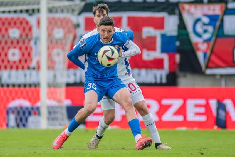 Football. PKO BP Ekstraklasa. Gornik Zabrze - Puszcza Niepolomice. 02.02.2025