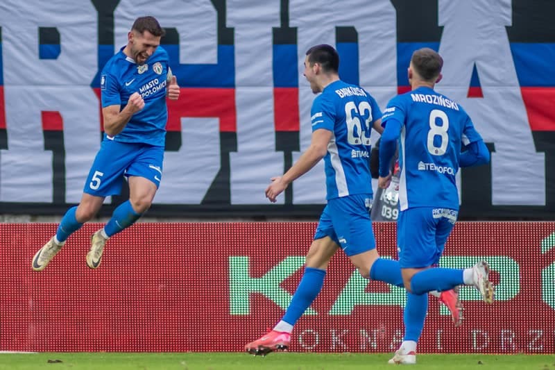 Football. PKO BP Ekstraklasa. Gornik Zabrze - Puszcza Niepolomice. 02.02.2025