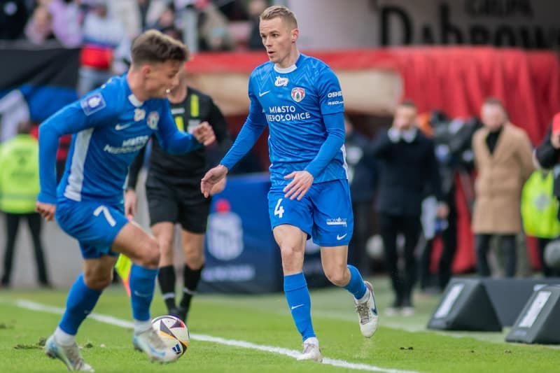 Football. PKO BP Ekstraklasa. Gornik Zabrze - Puszcza Niepolomice. 02.02.2025