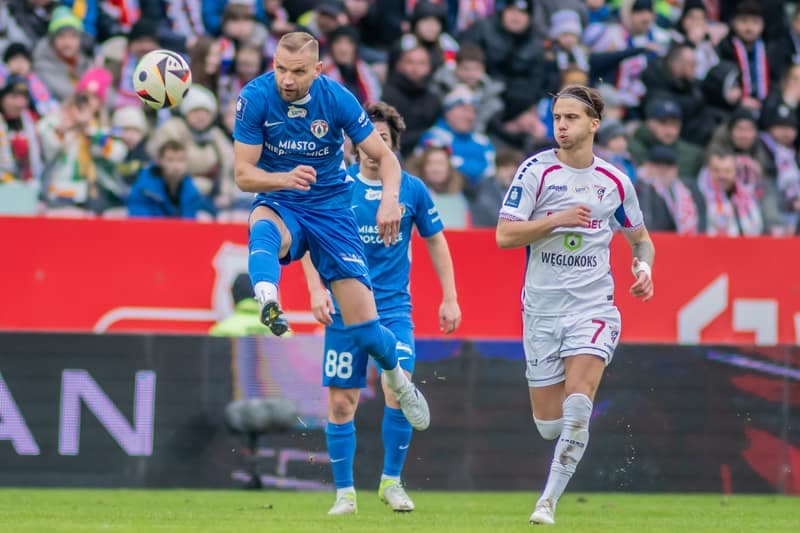 Football. PKO BP Ekstraklasa. Gornik Zabrze - Puszcza Niepolomice. 02.02.2025