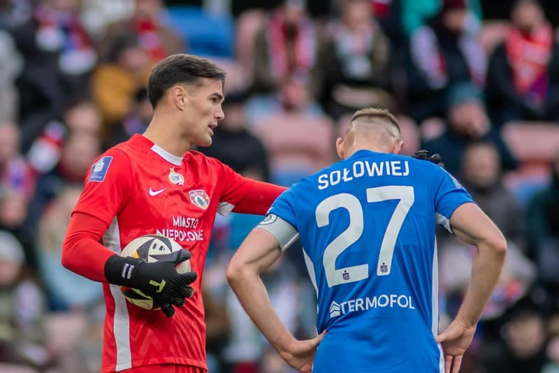 Football. PKO BP Ekstraklasa. Gornik Zabrze - Puszcza Niepolomice. 02.02.2025