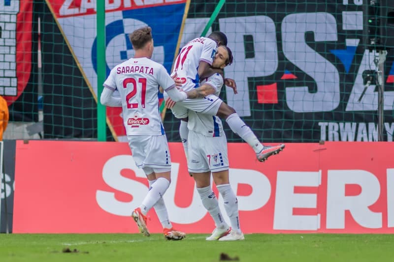 Football. PKO BP Ekstraklasa. Gornik Zabrze - Puszcza Niepolomice. 02.02.2025