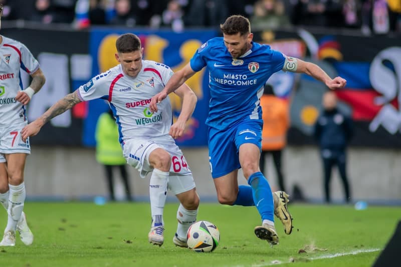 Football. PKO BP Ekstraklasa. Gornik Zabrze - Puszcza Niepolomice. 02.02.2025