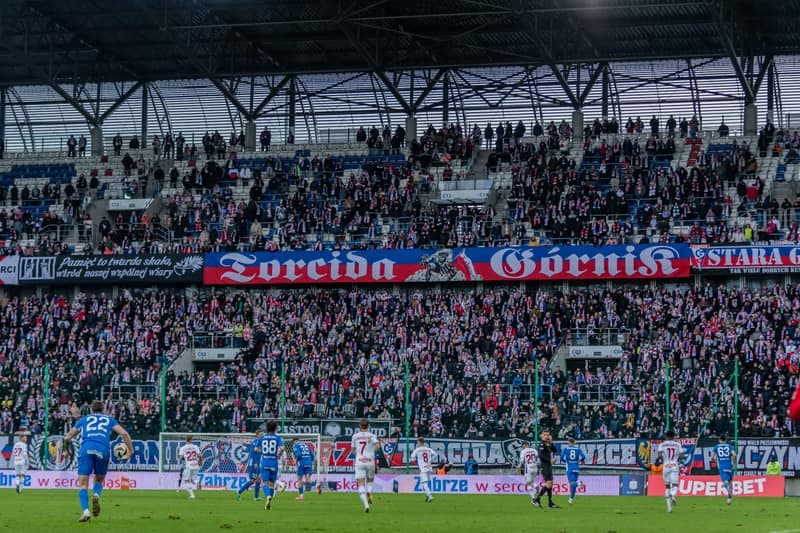 Football. PKO BP Ekstraklasa. Gornik Zabrze - Puszcza Niepolomice. 02.02.2025
