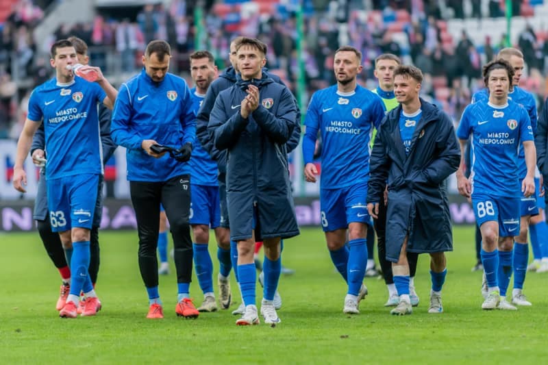 Football. PKO BP Ekstraklasa. Gornik Zabrze - Puszcza Niepolomice. 02.02.2025