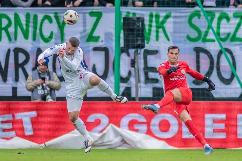 Football. PKO BP Ekstraklasa. Gornik Zabrze - Puszcza Niepolomice. 02.02.2025