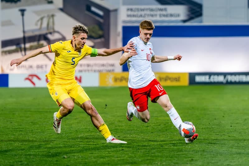 Football. Elite League. Poland U20 - Romania U20. 21.03.2025