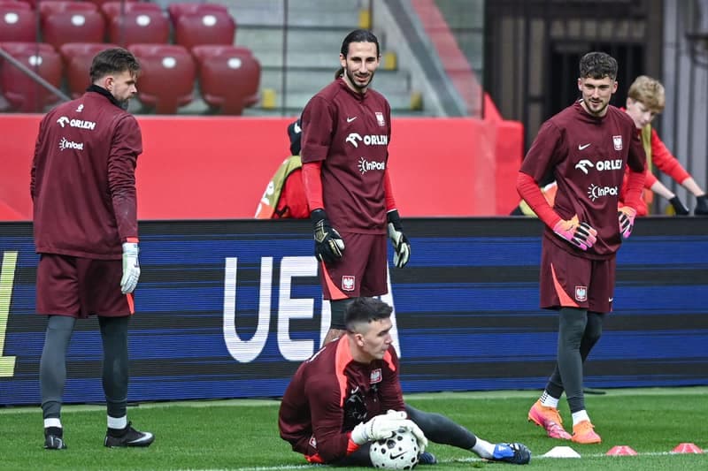 Football. Poland national team. Training. 13.11.2025