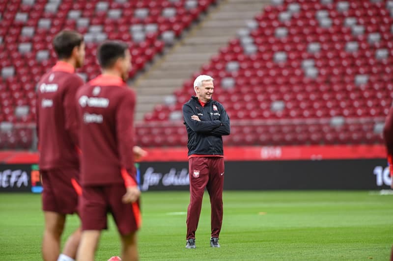 Football. Poland national team. Training. 13.11.2025