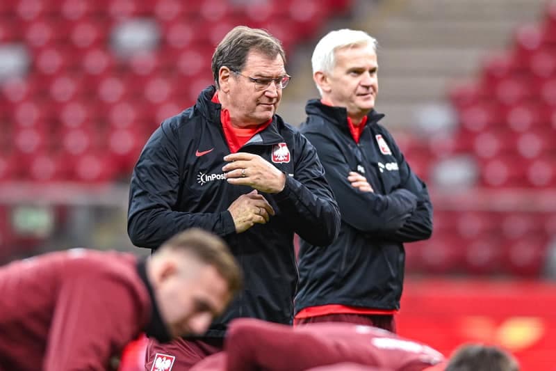 Football. Poland national team. Training. 13.11.2025