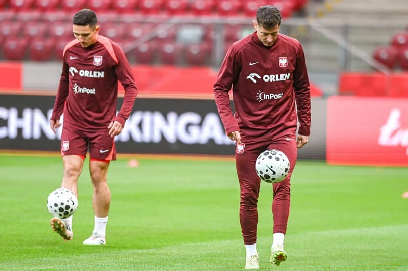 Football. Poland national team. Training. 13.11.2025