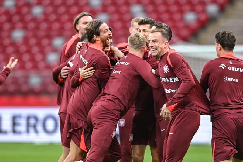 Football. Poland national team. Training. 13.11.2025