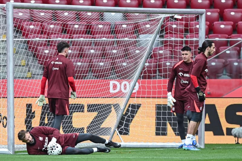 Football. Poland national team. Training. 13.11.2025