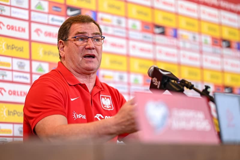 Football. Poland national team. Press Conference. 13.11.2025