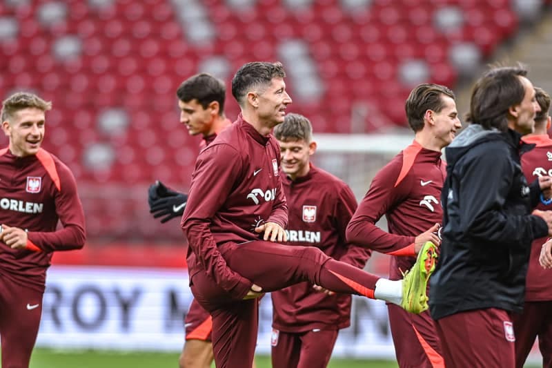 Football. Poland national team. Training. 13.11.2025