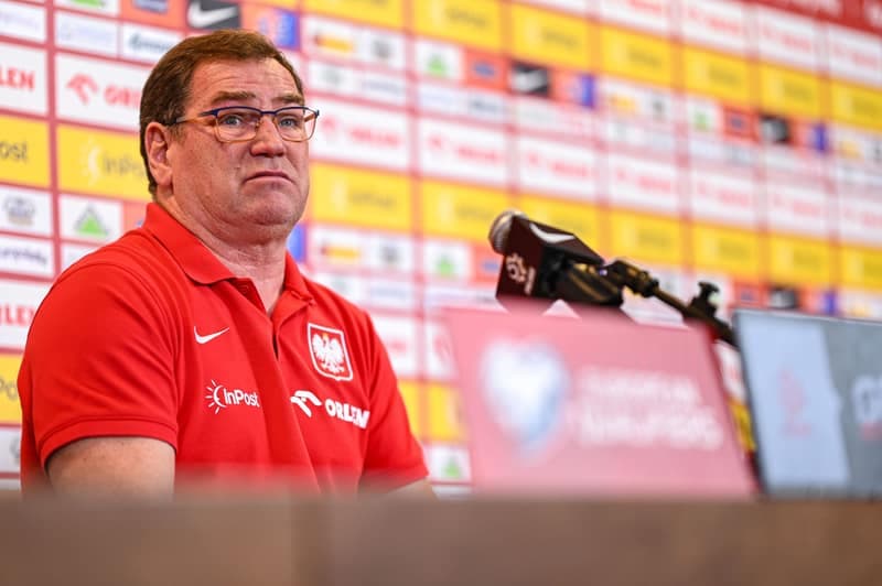 Football. Poland national team. Press Conference. 13.11.2025