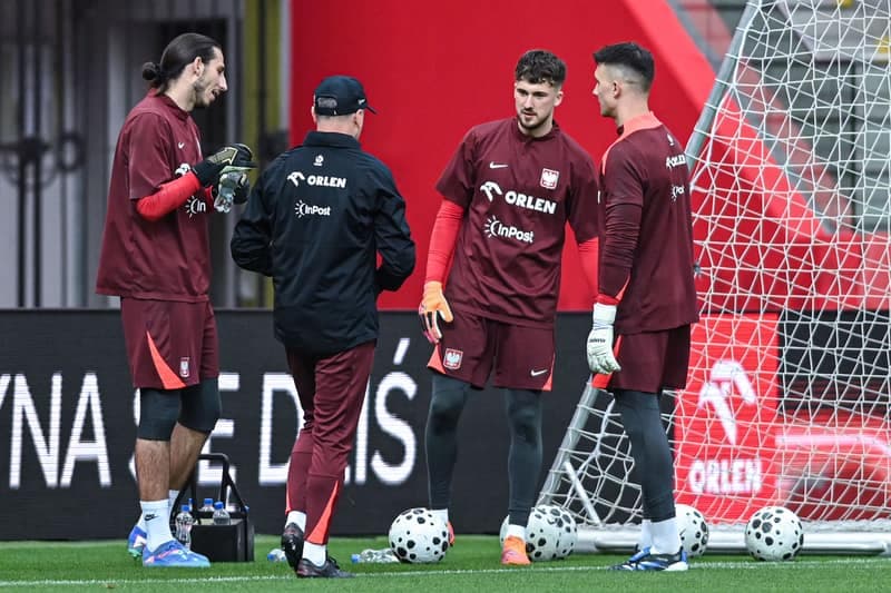 Football. Poland national team. Training. 13.11.2025