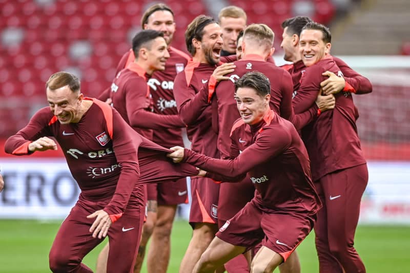 Football. Poland national team. Training. 13.11.2025