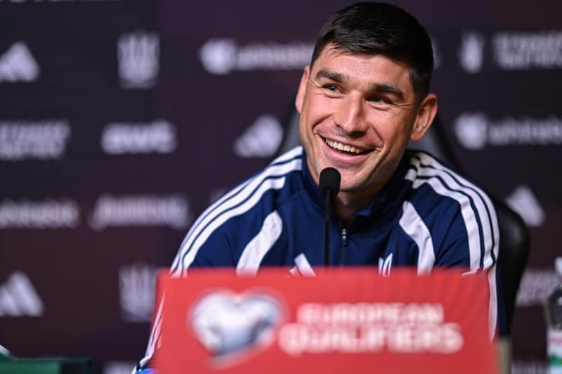 Football. Ukraine. Press Conference. 15.11.2025