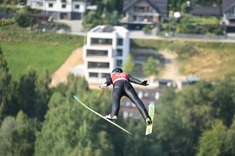 Ski Jumping. FIS Summer Grand Prix. Trial Round. 16.08.2025