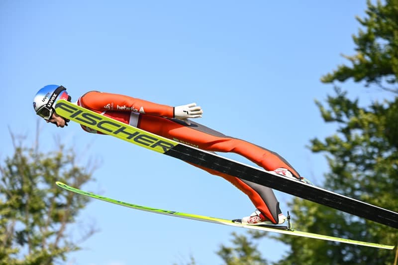 Ski Jumping. FIS Summer Grand Prix. Trial Round. 16.08.2025