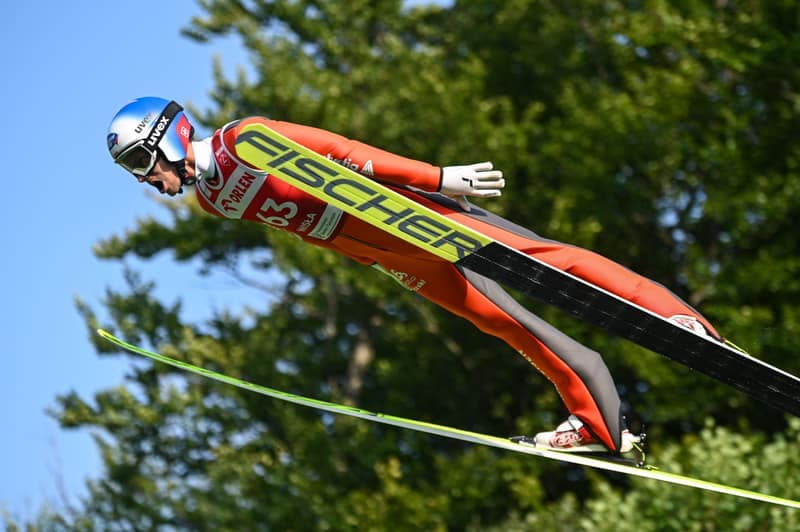 Ski Jumping. FIS Summer Grand Prix. Trial Round. 16.08.2025