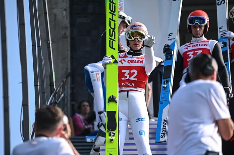 Ski Jumping. FIS Summer Grand Prix. Trial Round. 16.08.2025