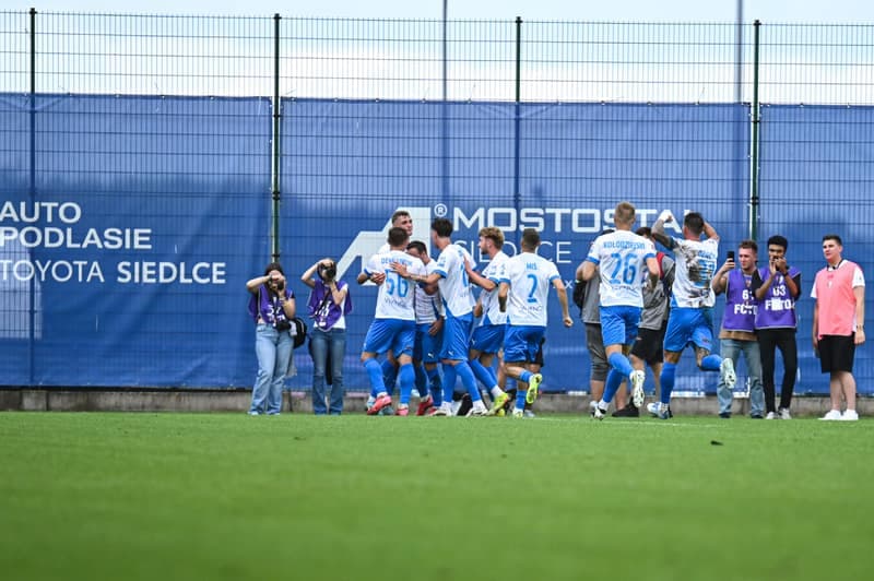 Football. Betclic 1 Liga. Pogon Siedlce - Polonia Warszawa. 20.07.2025