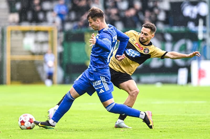 Football. Betclic 1 Liga. Miedz Legnica - Polonia Warsaw. 14.09.2025