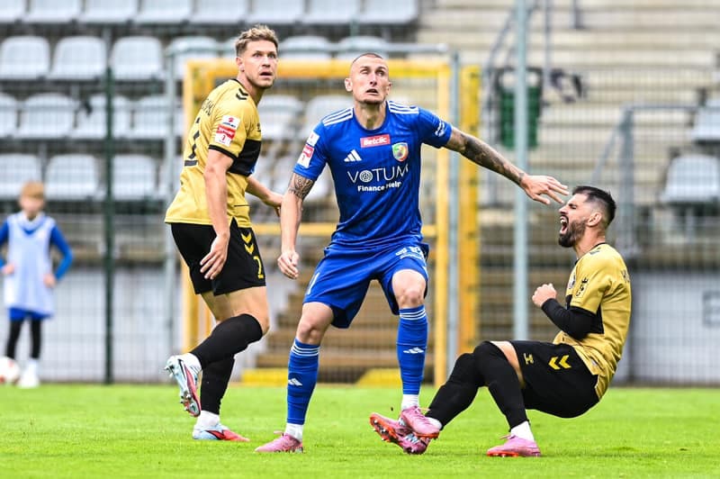 Football. Betclic 1 Liga. Miedz Legnica - Polonia Warsaw. 14.09.2025