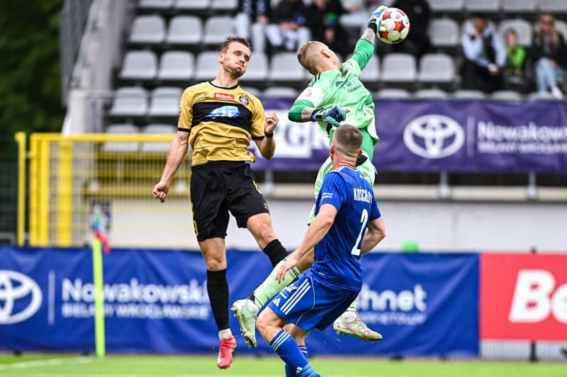 Football. Betclic 1 Liga. Miedz Legnica - Polonia Warsaw. 14.09.2025