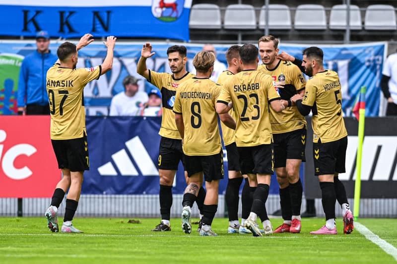 Football. Betclic 1 Liga. Miedz Legnica - Polonia Warsaw. 14.09.2025