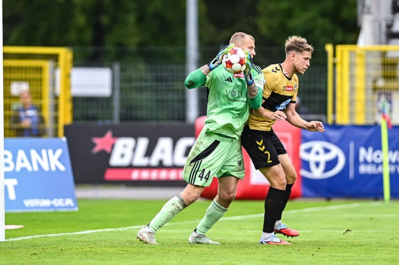 Football. Betclic 1 Liga. Miedz Legnica - Polonia Warsaw. 14.09.2025