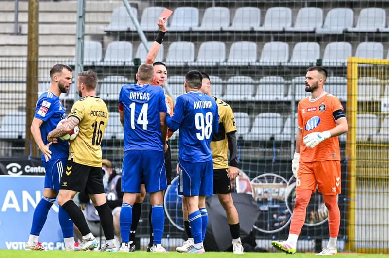 Football. Betclic 1 Liga. Miedz Legnica - Polonia Warsaw. 14.09.2025